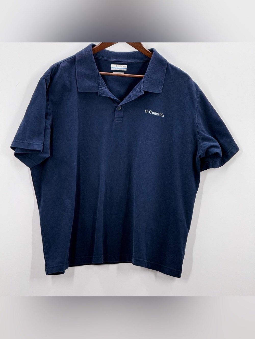309 Columbia Women's Navy Polo Shirt